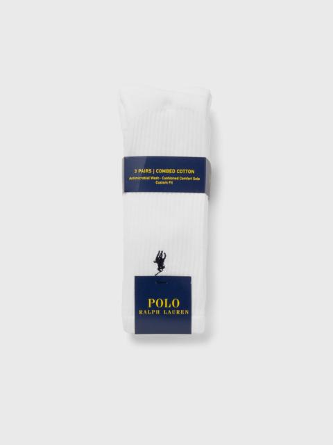 Polo Ralph Lauren CREW SOCKS 3-PACK