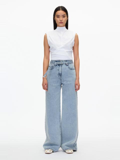 3.1 Phillip Lim Draped Mockneck Tank