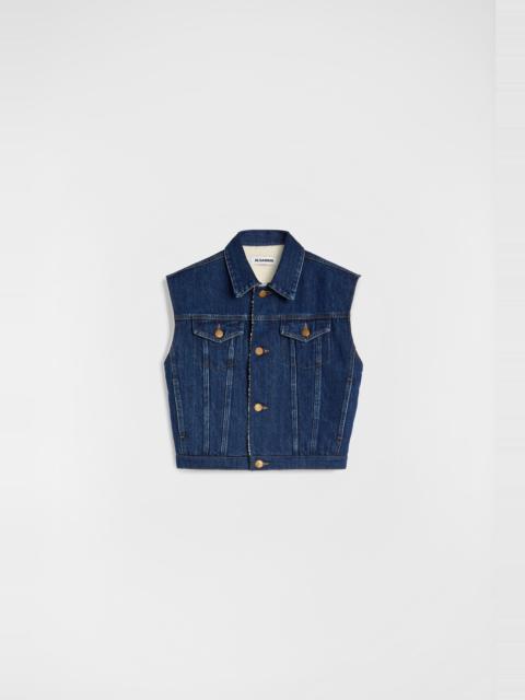 Jil Sander Lightweight Denim Vest