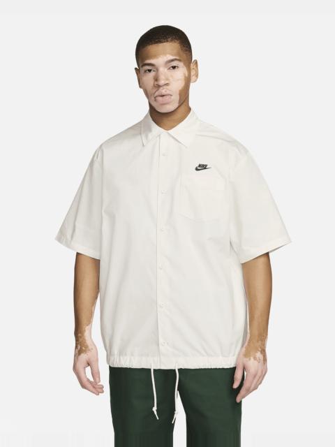 Nike Club Men's Short-Sleeve Oxford Button-Up Shirt