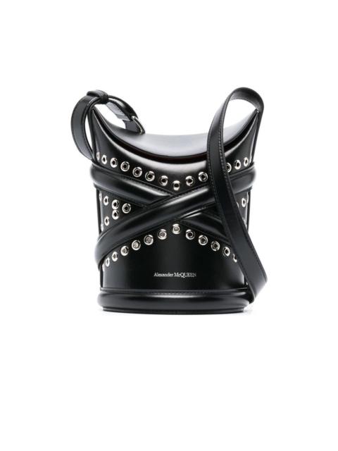 Alexander McQueen Lei studded bucket bag
