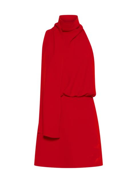 MARELLA Women's Flared Envers Satin Dress - Red