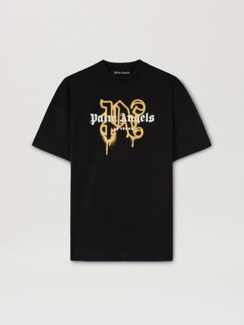 Palm Angels Monogram Spray City T-shirt Las Vegas
