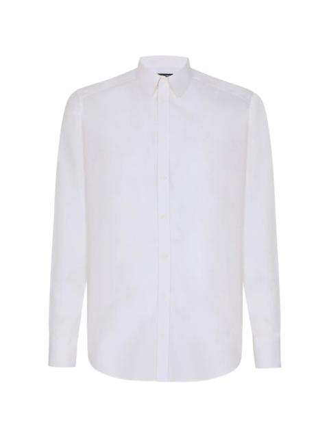 Dolce & Gabbana Dolce & Gabbana Stretch-poplin Gold-fit Shirt