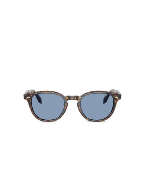 Oliver Peoples N.09 Sun tortoiseshell sunglasses