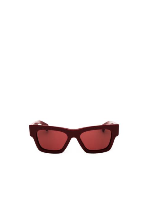 GUCCI rectangle-frame sunglasses