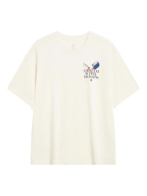Li-Ning BadFive Graphic T-shirt 'Beige' AHST905-1