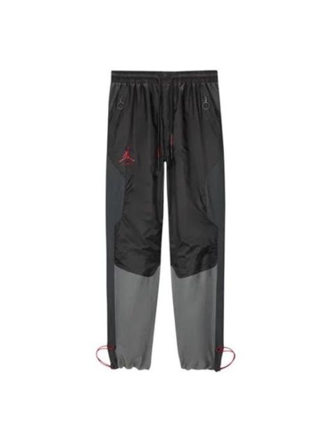 Jordan Air Jordan x OFF-WHITE 2020 Men's Woven Pants Black/Grey/Red CV0543-010