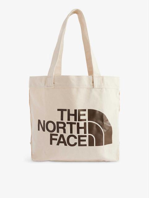 The North Face Logo-embossed brand-tab cotton-canvas tote bag