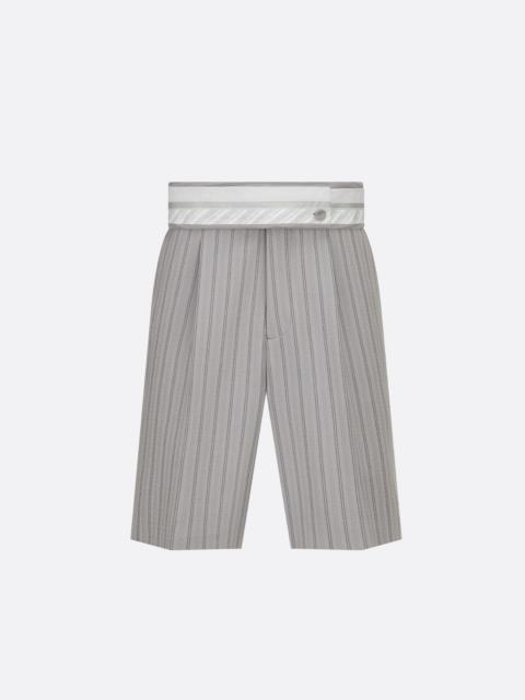 Dior Bermuda Shorts with Turned-Down Waistband