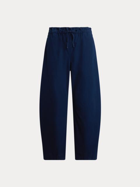 Polo Ralph Lauren Cotton Curved Tapered Drawstring Pant