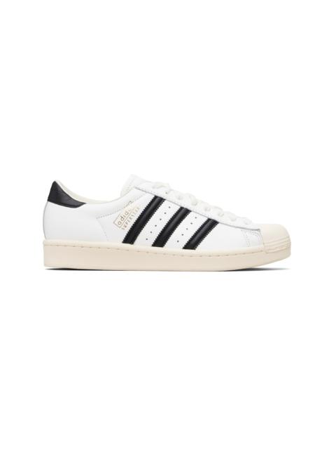 adidas Originals White Superstar Vintage Sneakers