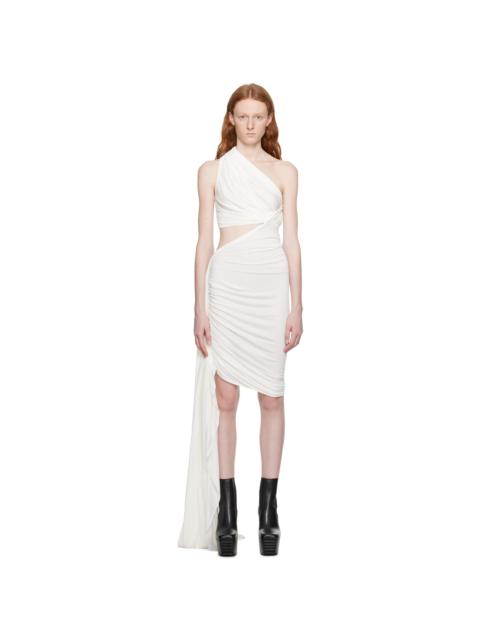 Rick Owens Lilies White Ophelia Minidress