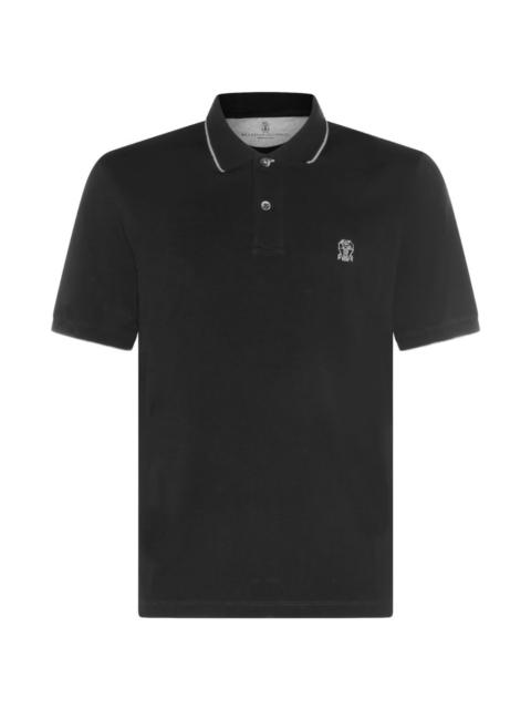Brunello Cucinelli logo polo shirt