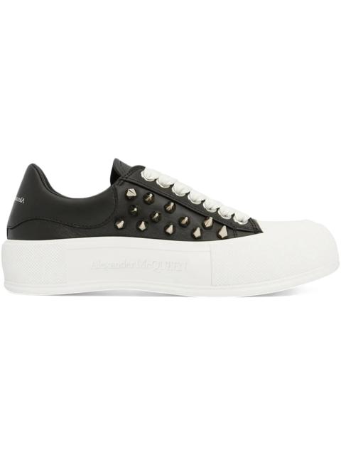 Alexander McQueen Alexander McQueen Deck Plimsoll Studded Black (Women's)
