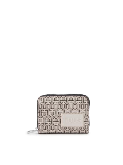 TOUS Beige Change purse TOUS MANIFESTO Essence