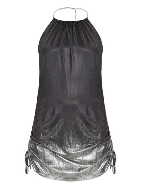Diesel halterneck ruched dress