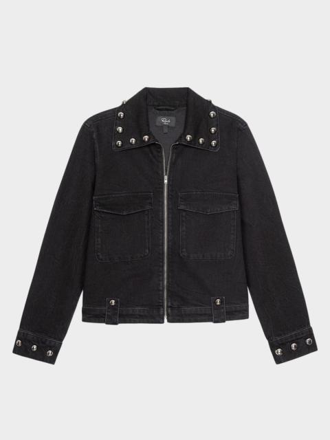 Rails Roxbury Studded Denim Jacket