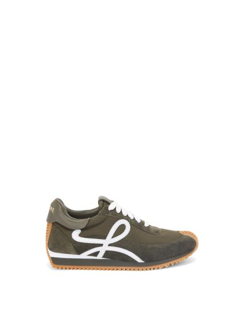 Loewe Padded flow runner in nylon and suede