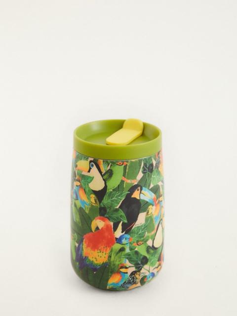 FARM RIO Bird Leaves Insulated Stay Fresh Cup