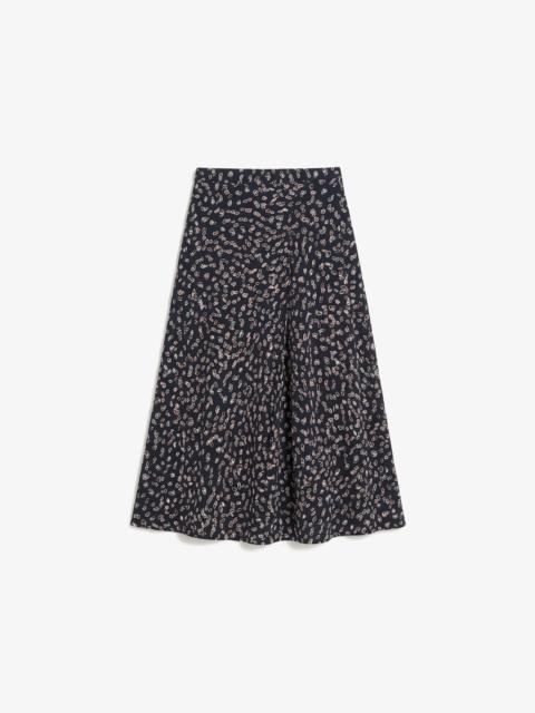 M.M.LaFleur Ara Midi Skirt - Light Printed Jersey