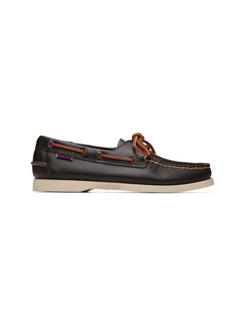 SEBAGO Brown Portland Martellato Boat Shoes