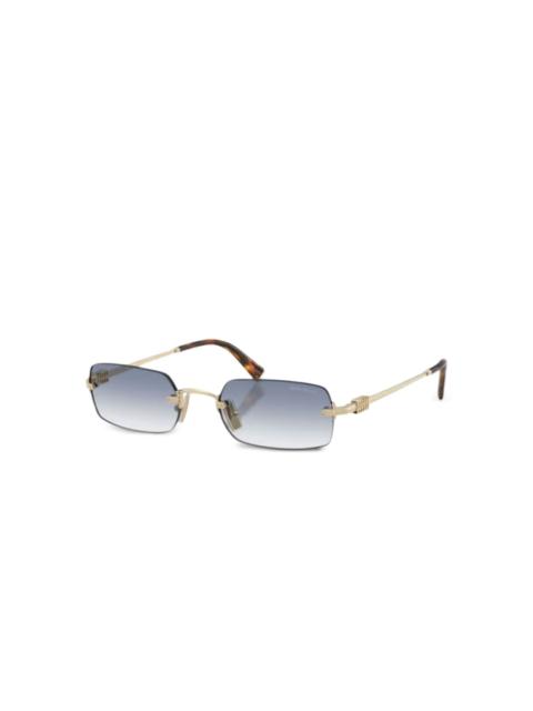 Miu Miu rectangle-frame sunglasses