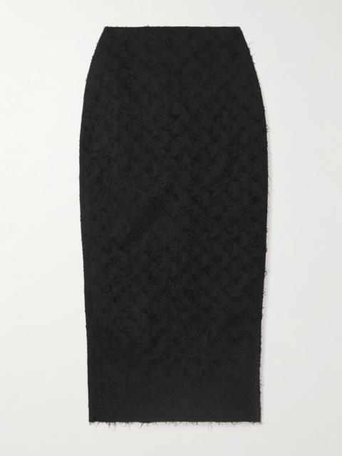 DESTREE Monica Fil Coupé Organic Cotton Midi Skirt