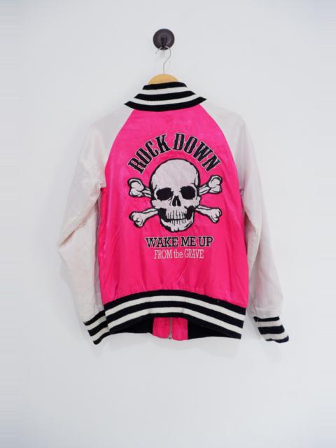 Hysteric Glamour Vintage Dig Deep Embroidered Skull Sukajan Jacket