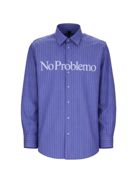 No Problemo striped shirt