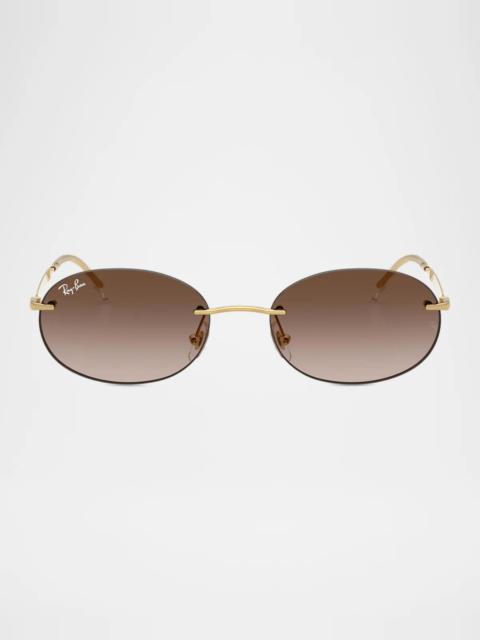 Brunello Cucinelli RB3767 54MM Oval Sunglasses