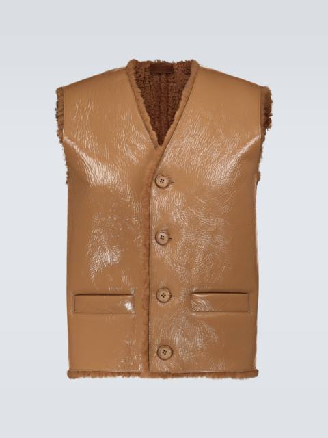 Prada Shearling vest