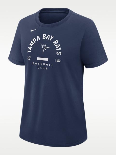 Nike Tampa Bay Rays Authentic Collection Early Work Women's Nike Dri-FIT MLB T-Shirt