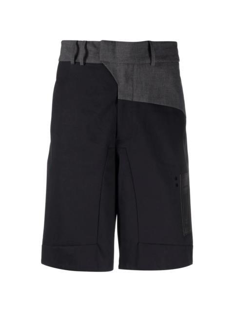x Mackintosh two-tone shorts