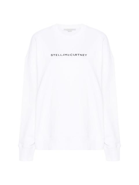 Stella McCartney logo-print cotton sweatshirt