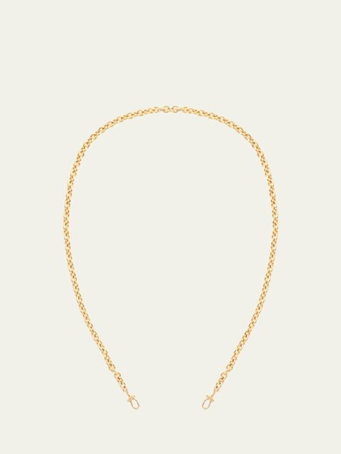 MARIE LICHTENBERG 18K Yellow Gold Classic Rosa Chain Necklace, 20"L