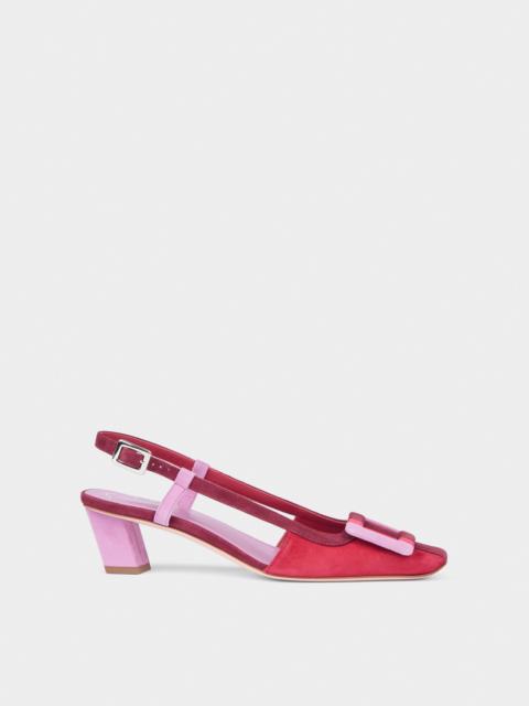 Roger Vivier Belle Vivier Slingback Pumps in suede