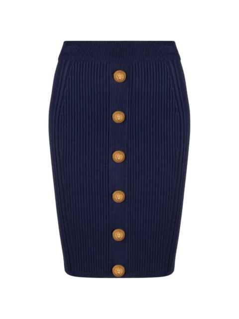 cable-knit pencil skirt
