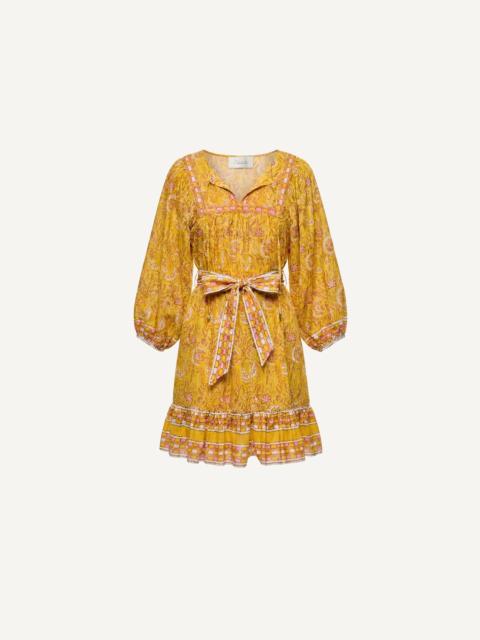 Cleobella MAGDALENA MINI DRESS | WILDFLOWER CITRUS