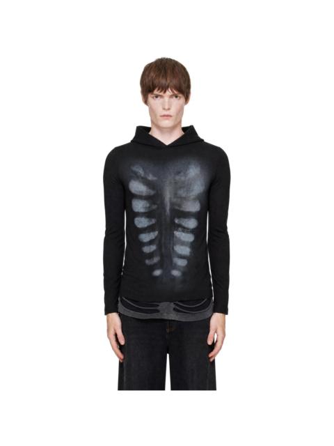 AVAVAV Black X-Ray Baselayer Hoodie