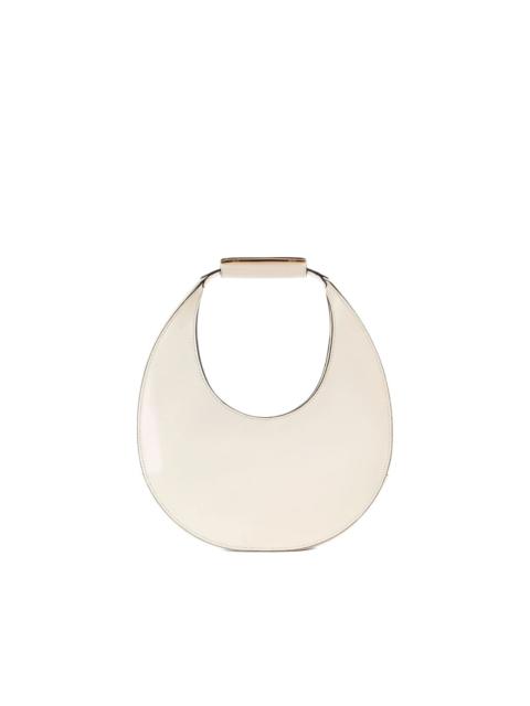 STAUD mini Moon leather tote bag