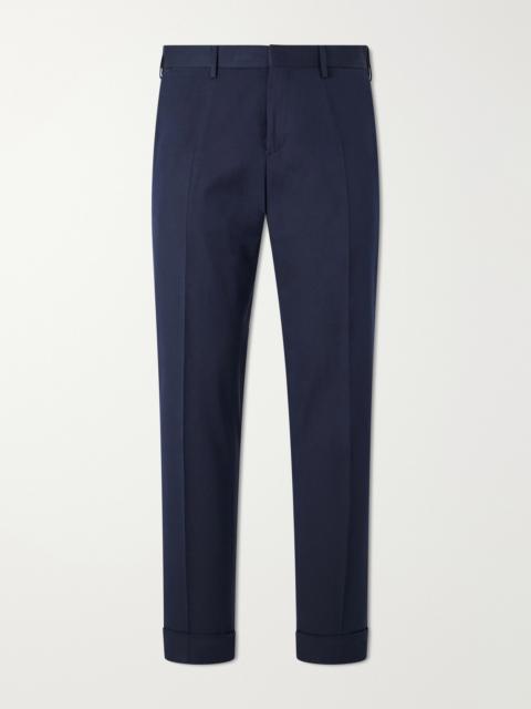 Dries Van Noten Philip Straight-Leg Cotton and Wool-Blend Twill Trousers
