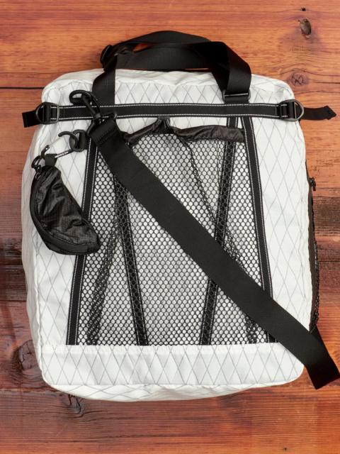 and Wander 30L X-Pac 3Way Tote Bag in Off White