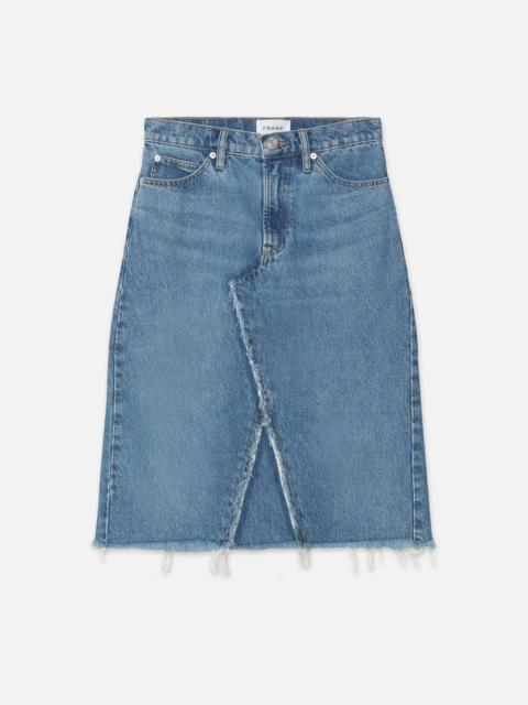 FRAME Deconstructed Skirt in Mabel