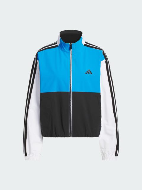 adidas Beyond The Course Colorblock Twistweave Full-Zip Jacket