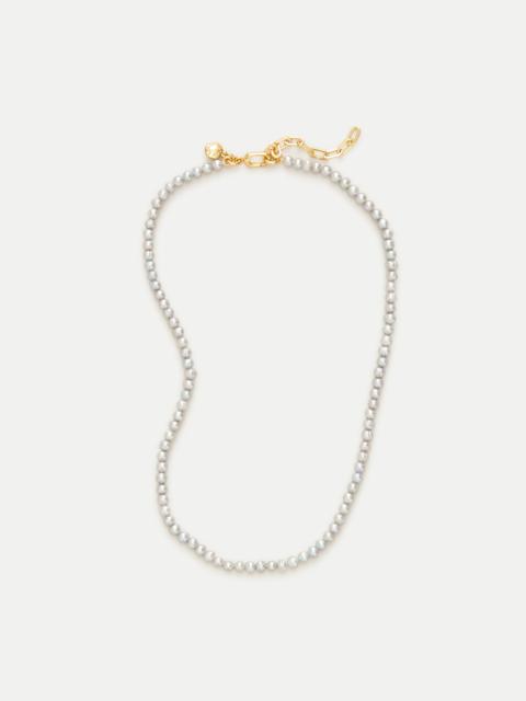 J.CREW Grey freshwater pearl necklace