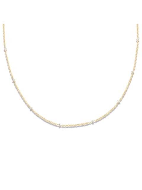 STONE AND STRAND Teeny Diamond Drizzle Necklace