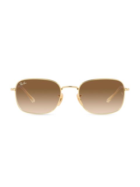 Ray-Ban Men's RB3706 41MM Pillow Sunglasses - Gold Flash