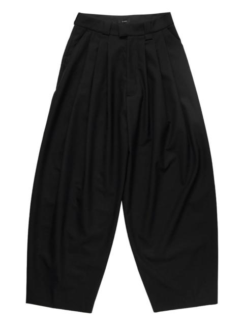 WILLY CHAVARRIA Cascada pleated trousers