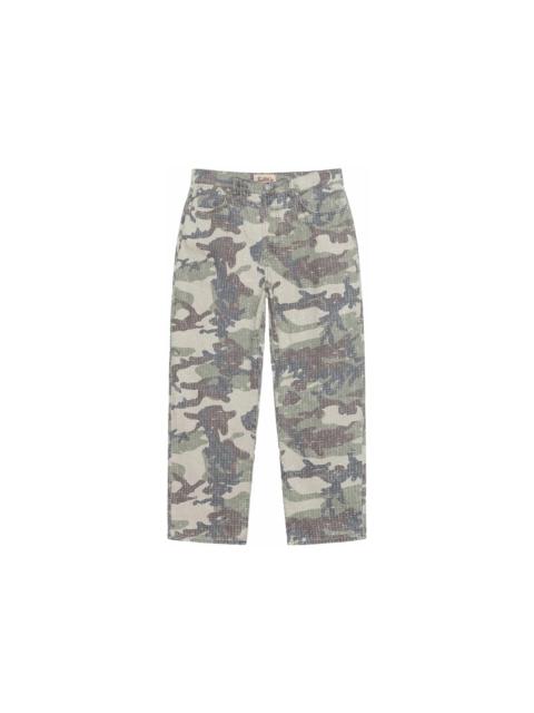 Stüssy Stussy Big Ol' Camo Canvas Needlepunch Jean Woodland Camo